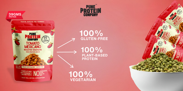 Roasted Edamame Tomato Mexicano A High-Protein Snack with a Tangy Mexican Twist