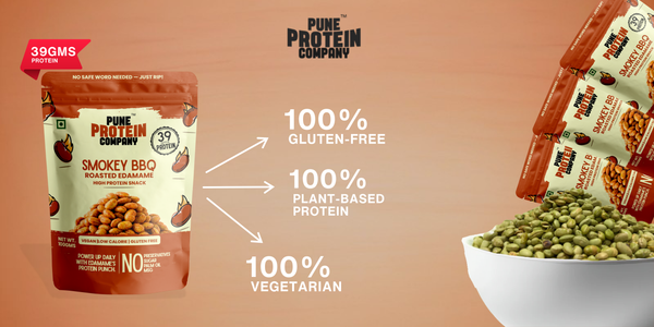 Roasted Edamame Smokey BBQ – Bold BBQ Flavor Meets High-Protein Nutrition