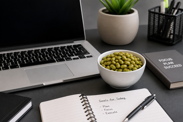 Why Roasted Edamame Is the Perfect Office Snack for Busy Professionals