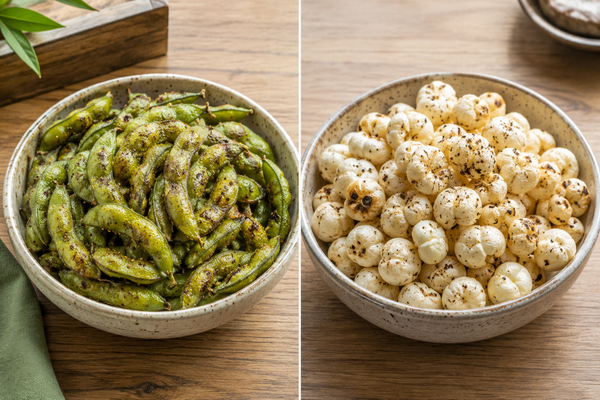 Roasted Edamame vs Makhana Which Snack Has More Protein?