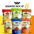 ASSORTED BUNDLE OF 6 ROASTED EDAMAME