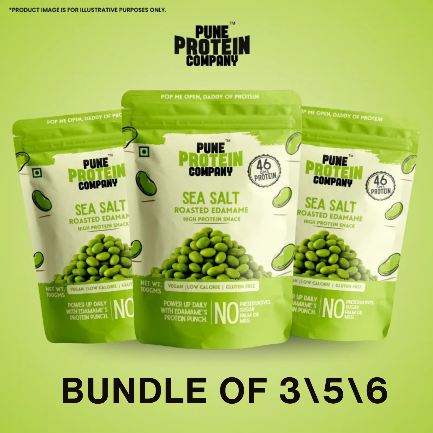 ROASTED EDAMAME SEA SALT – Pune Protein Company
