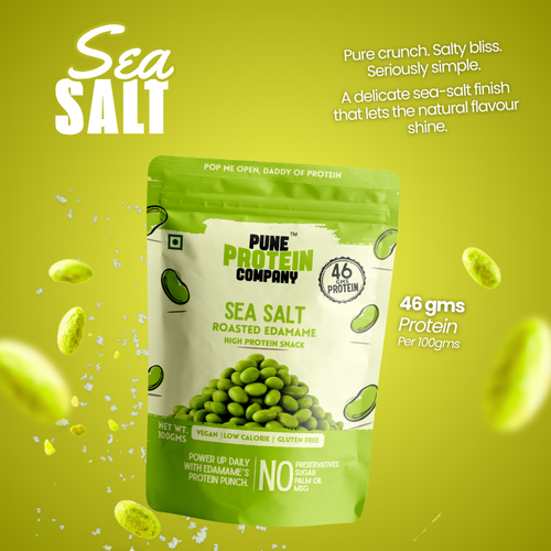 ROASTED EDAMAME SEA SALT