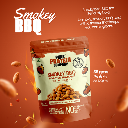 ROASTED EDAMAME SMOKEY BBQ